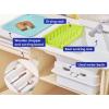 image:imageLOVEVERY The Real Life Play Kitchen Mosaic Backsplash Toy Kitchen with Running Water Including Accessories Birthday Gift for 18 Months to 5 Years